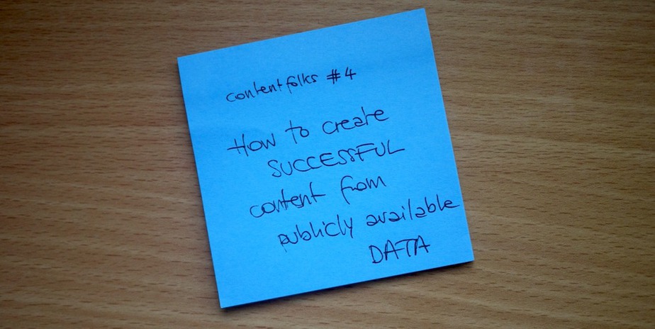 create content from public data