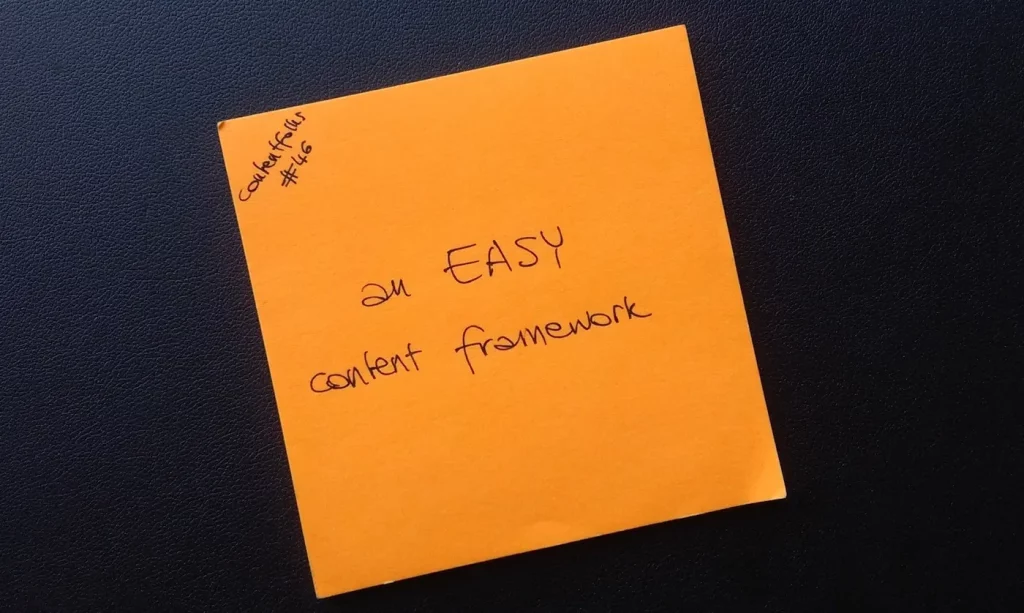 easy content framework
